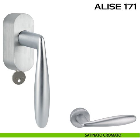 Maniglia per finestra martellina DK con chiave Alise 171 Reguitti cromato