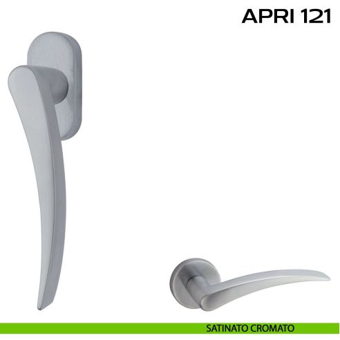 Maniglia per finestra martellina DK Apri 121 Reguitti cromato