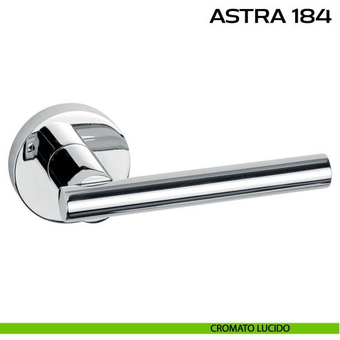 Maniglia per porta Astra 184 Reguitti cromato lucido