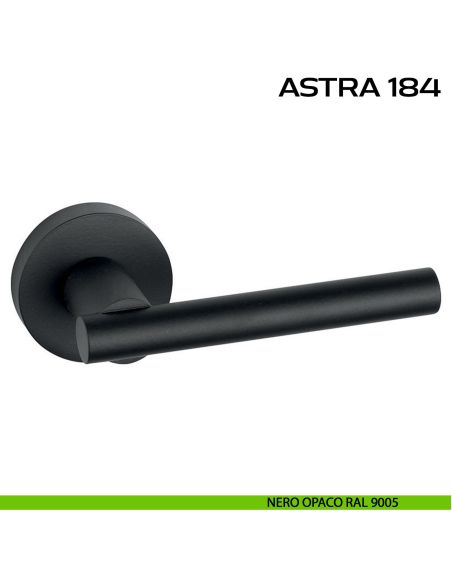 Maniglia per porta Astra 184 Reguitti nero