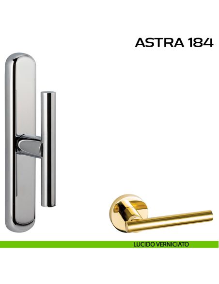 Maniglia per finestra cremonese Astra 184 Reguitti lucido
