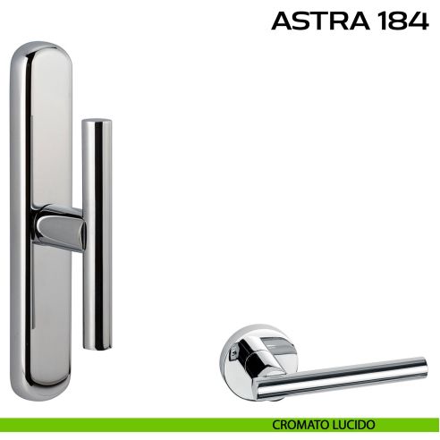 Maniglia per finestra cremonese Astra 184 Reguitti cromato lucido