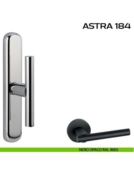 Maniglia per finestra cremonese Astra 184 Reguitti nero