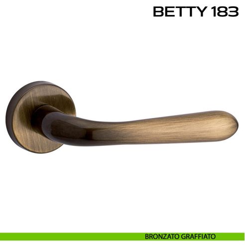 Maniglia per porta Betty 183 Reguitti bronzato