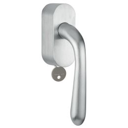 Maniglia per finestra martellina DK con chiave Betty 183 Reguitti