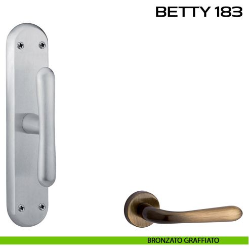 Maniglia per finestra cremonese Betty 183 Reguitti bronzato