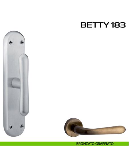 Maniglia per finestra cremonese Betty 183 Reguitti bronzato