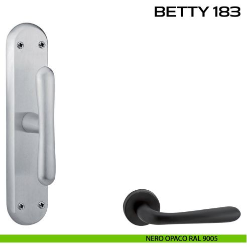 Maniglia per finestra cremonese Betty 183 Reguitti nero