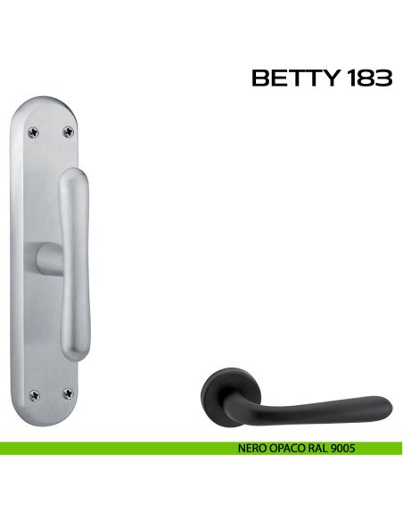 Maniglia per finestra cremonese Betty 183 Reguitti nero