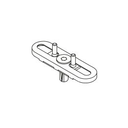 Movimento gratz con perni per maniglia finestra cremonese apertura senso orario Reguitti