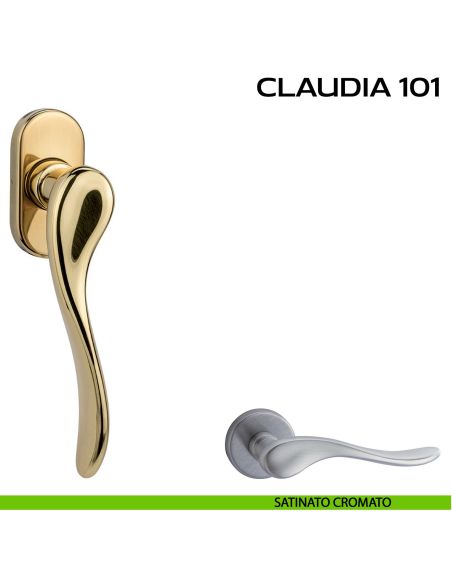 Maniglia martellina DK per finestra Claudia 101 Reguitti