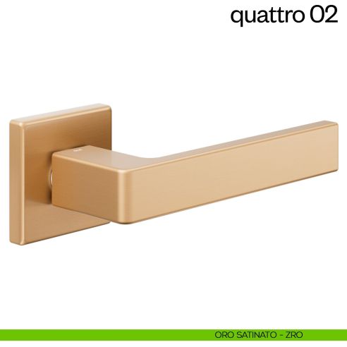 Maniglia per porta Quattro 02 dnd Handles oro