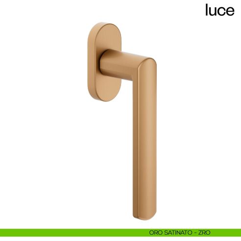 Maniglia per finestra martellina DK Luce dnd oro