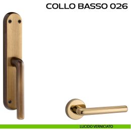 Maniglia per finestra cremonese Collo Basso 026 Reguitti 2