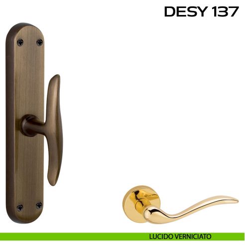 Maniglia cremonese per finestra Desy 137 Reguitti lucido