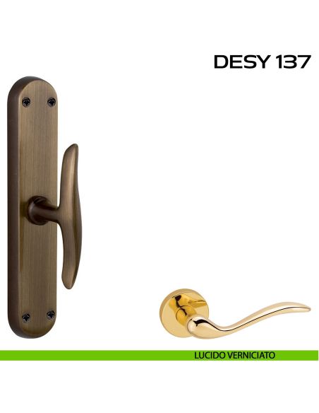 Maniglia cremonese per finestra Desy 137 Reguitti lucido