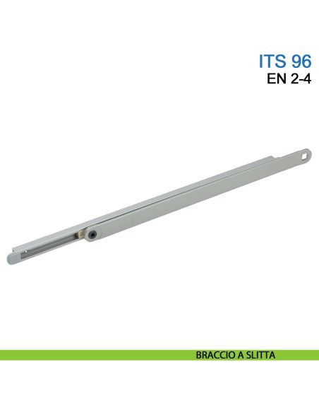 Chiudiporta a scomparsa Dormakaba ITS 96 forza EN 2-4 con braccio a slitta - braccio a slitta
