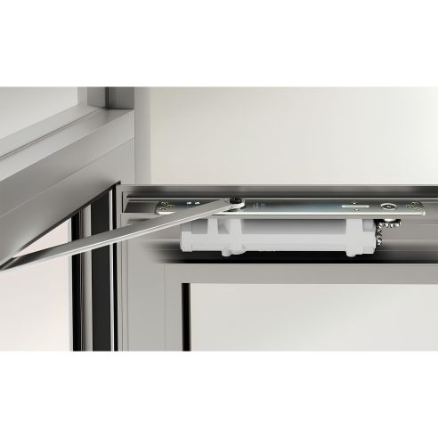 Chiudiporta a scomparsa Dormakaba ITS 96 forza EN 2-4 con braccio a slitta