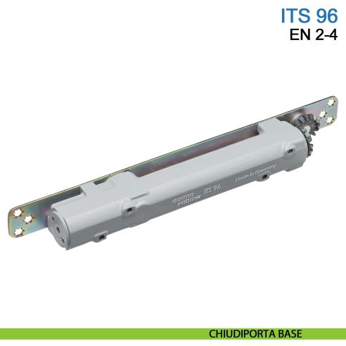 Chiudiporta a scomparsa Dormakaba ITS 96 forza EN 2-4 con braccio a slitta - chiudiporta base