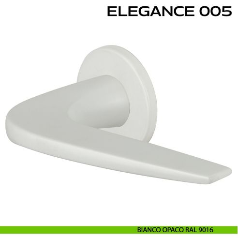 Maniglia per porta Elegance 005 Reguitti bianco