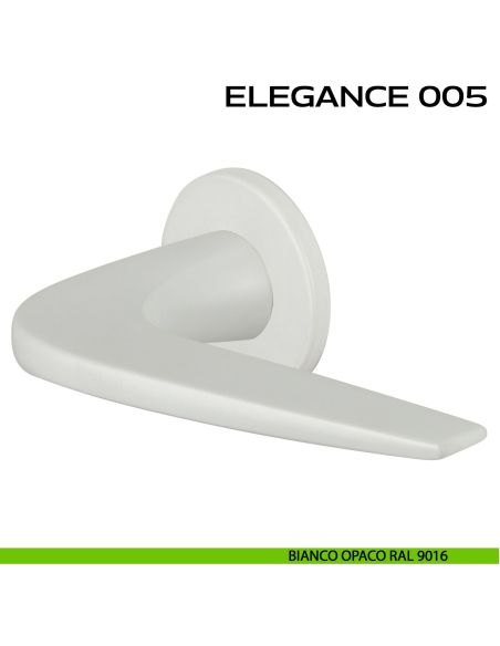 Maniglia per porta Elegance 005 Reguitti bianco