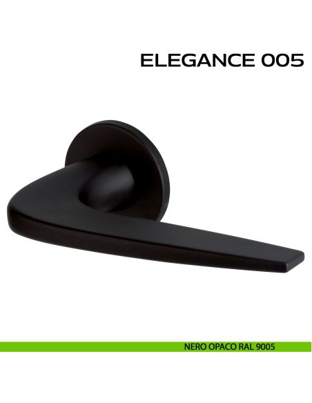 Maniglia per porta Elegance 005 Reguitti nero