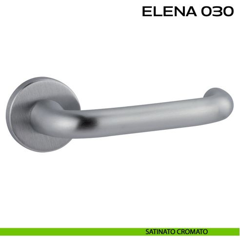 Maniglia per porta Elena 030 Reguitti satinato cromato