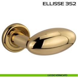 Maniglia per porta Ellisse 352 Reguitti con rosetta ad avvitare 2