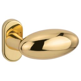 Maniglia per porta Ellisse 352 Reguitti con rosetta ovale