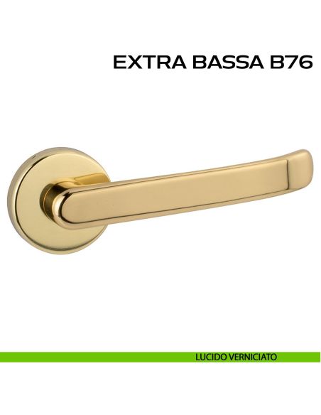 Maniglia ribassata per porta Extra Bassa B76 Reguitti