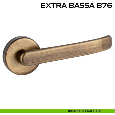 Maniglia ribassata per porta Extra Bassa B76 Reguitti