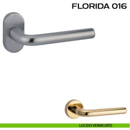 Maniglia per porta Florida 016 Reguitti con rosetta ovale 2