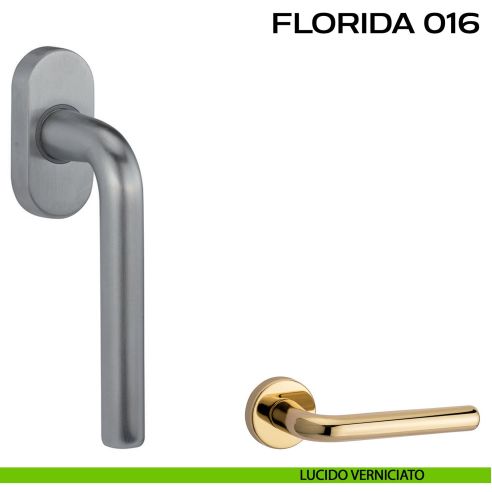 Maniglia per finestra martellina Florida 016 Reguitti lucido