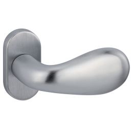 Maniglia per porta Gentile 382 Reguitti con rosetta ovale