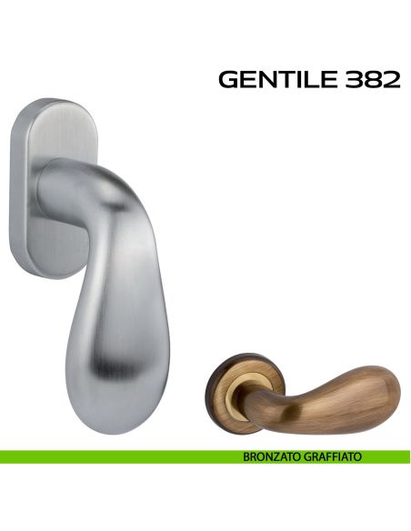 Maniglia per finestra martellina Gentile 382 Reguitti