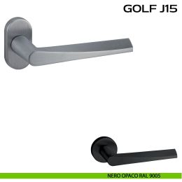 Maniglia per porta Golf J15 Reguitti con rosetta ovale 2