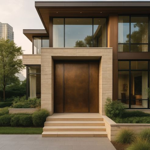 Cerniera a bilico Pivot idraulica per porta JNF IN.05.204.HO chiusura automatica portata 100 kg Satinato