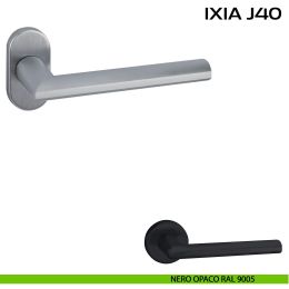 Maniglia per porta Ixia J40 Reguitti con rosetta ovale 2