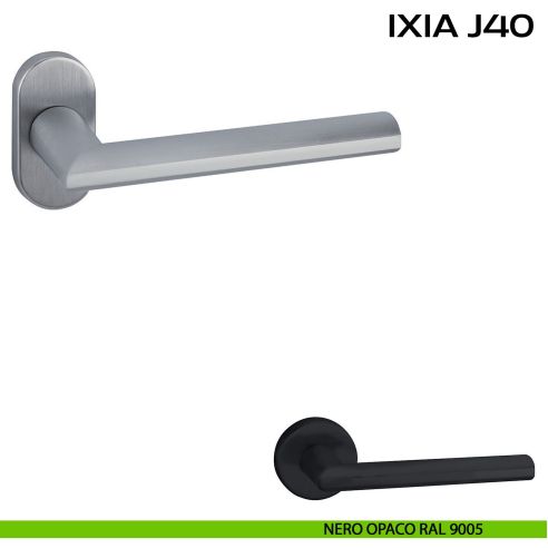 Maniglia per porta Ixia J40 Reguitti con rosetta ovale
