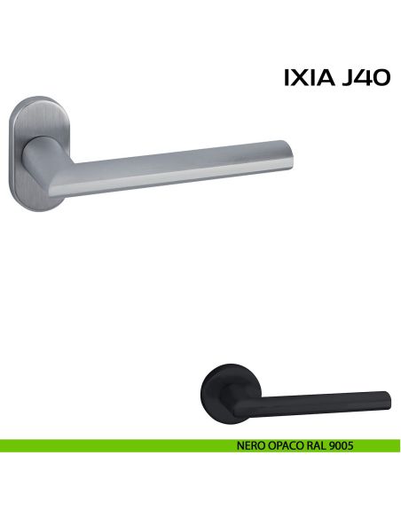 Maniglia per porta Ixia J40 Reguitti con rosetta ovale