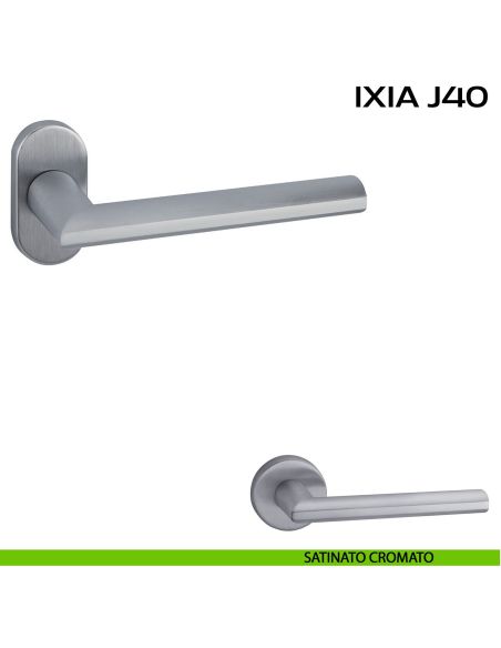 Maniglia per porta Ixia J40 Reguitti con rosetta ovale
