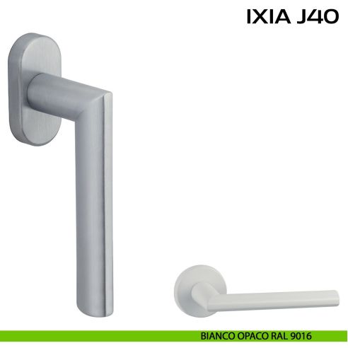 Maniglia per finestra martellina Ixia J40 Reguitti bianco