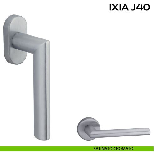 Maniglia per finestra martellina Ixia J40 Reguitti cromato