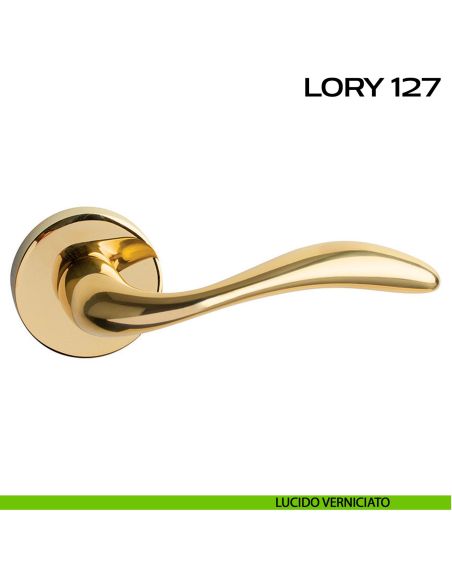 Maniglia per porta Lory 127 Reguitti lucido