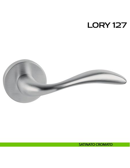 Maniglia per porta Lory 127 Reguitti cromato