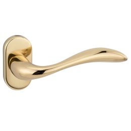 Maniglia per porta Lory 127 Reguitti con rosetta ovale