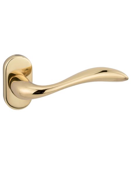 Maniglia per porta Lory 127 Reguitti con rosetta ovale