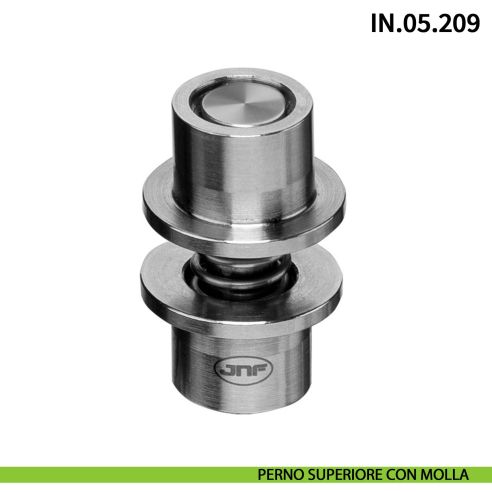 Perno pivot a scomparsa JNF IN.05.209 per pannelli girevoli a 360° a bilico portata 20 kg