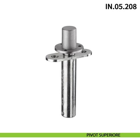 Cerniera a perno pivot a scomparsa JNF IN.05.208 per porta a bilico rotazione a 360° portata 65 kg