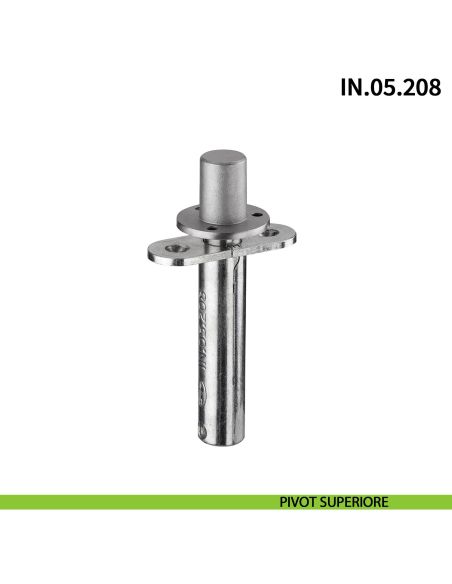 Cerniera a perno pivot a scomparsa JNF IN.05.208 per porta a bilico rotazione a 360° portata 65 kg